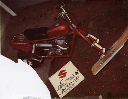 Mini Bike with Ski